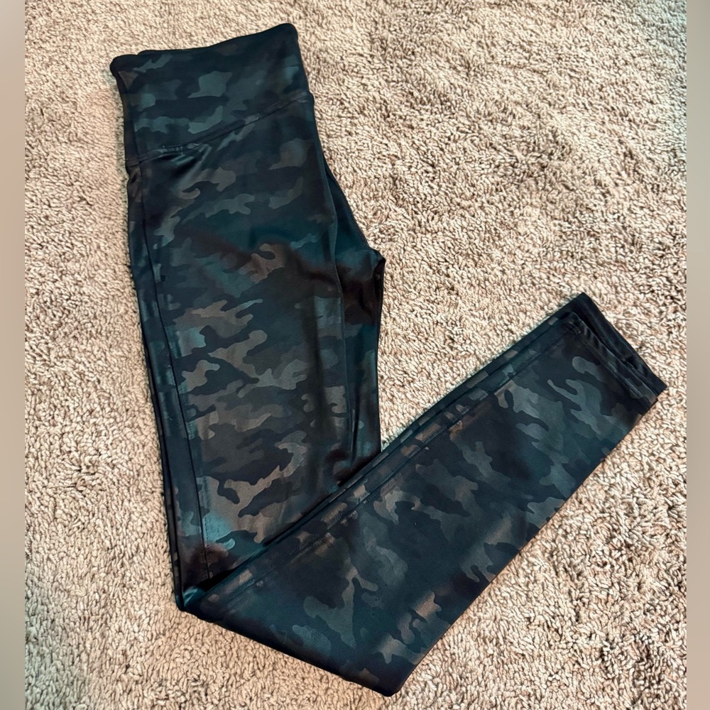 Spanx camo leggings